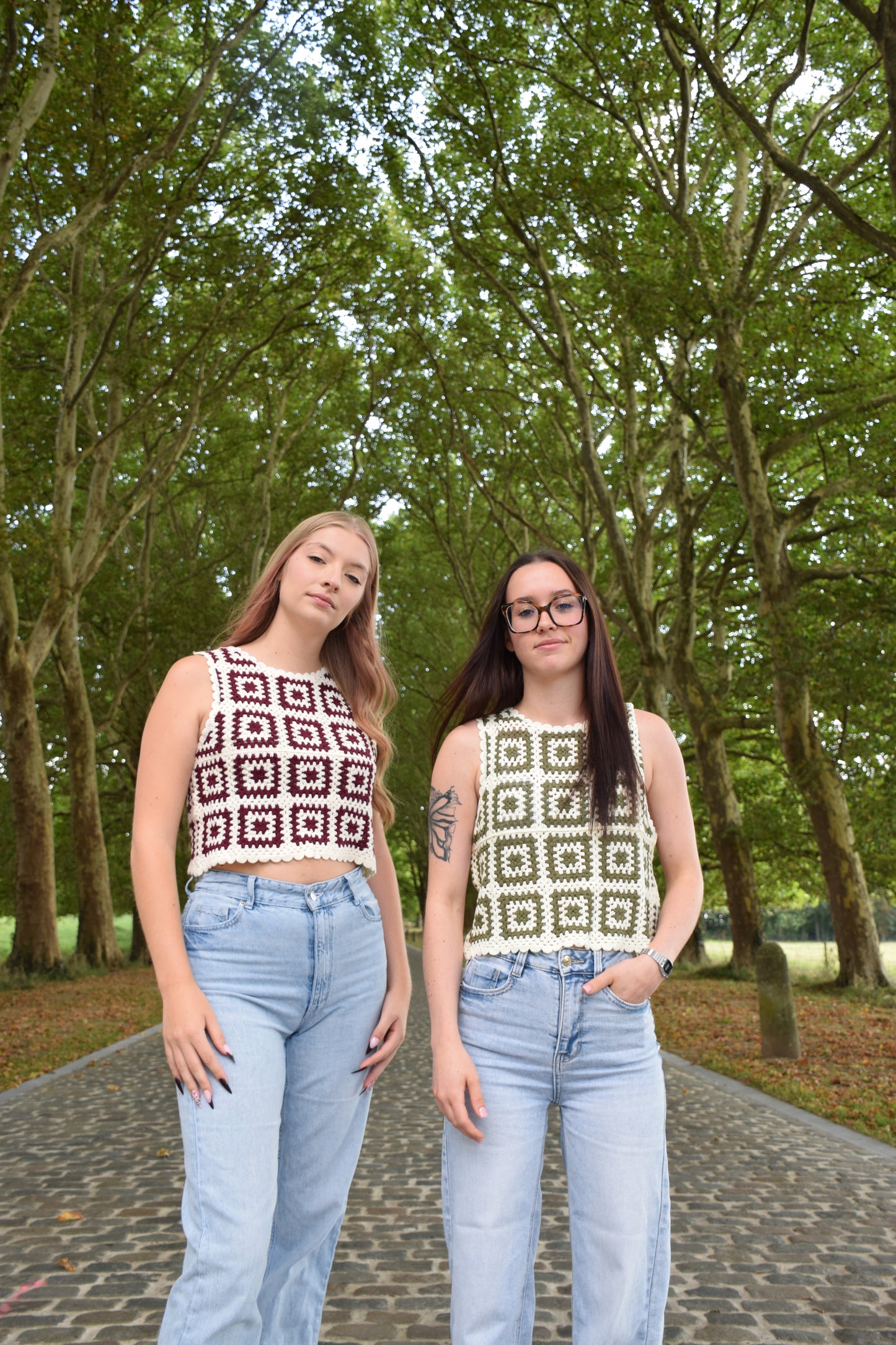 Top en crochet