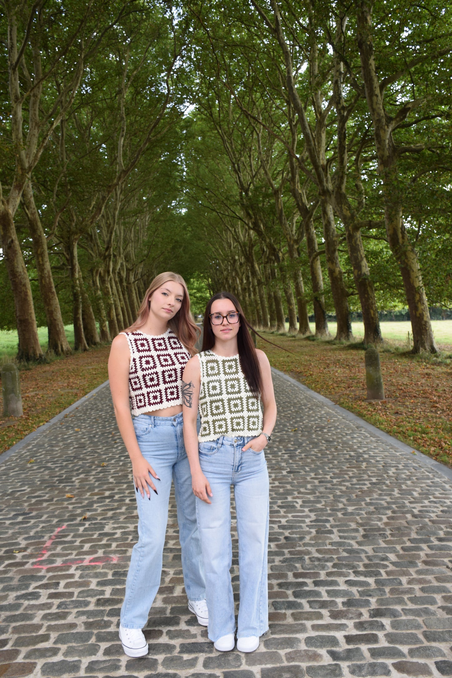 Top blusa corta